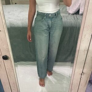 H&M Blue Women's Jeans with belt